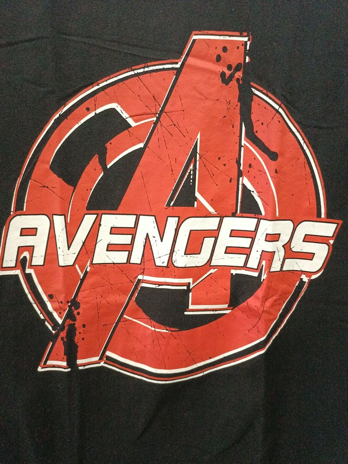 Avengers Koyu Kırmızı Baskılı Erkek Tişört - Görsel 4