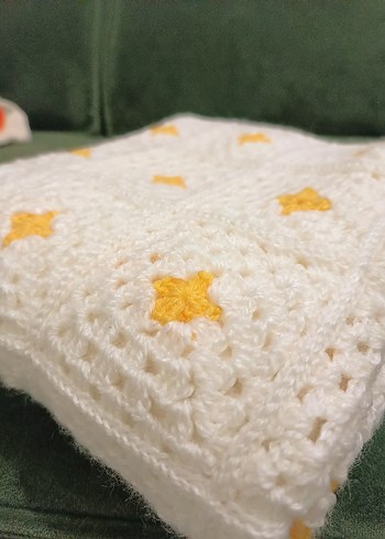 Örgü Bebek Battaniyesi - Görsel 9