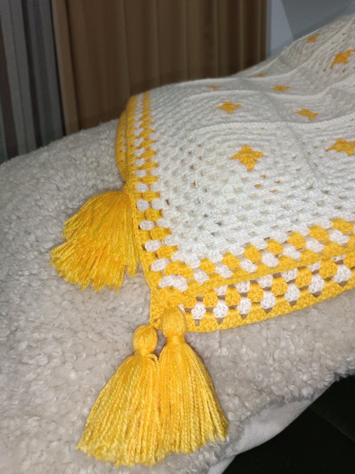 Örgü Bebek Battaniyesi - Görsel 5