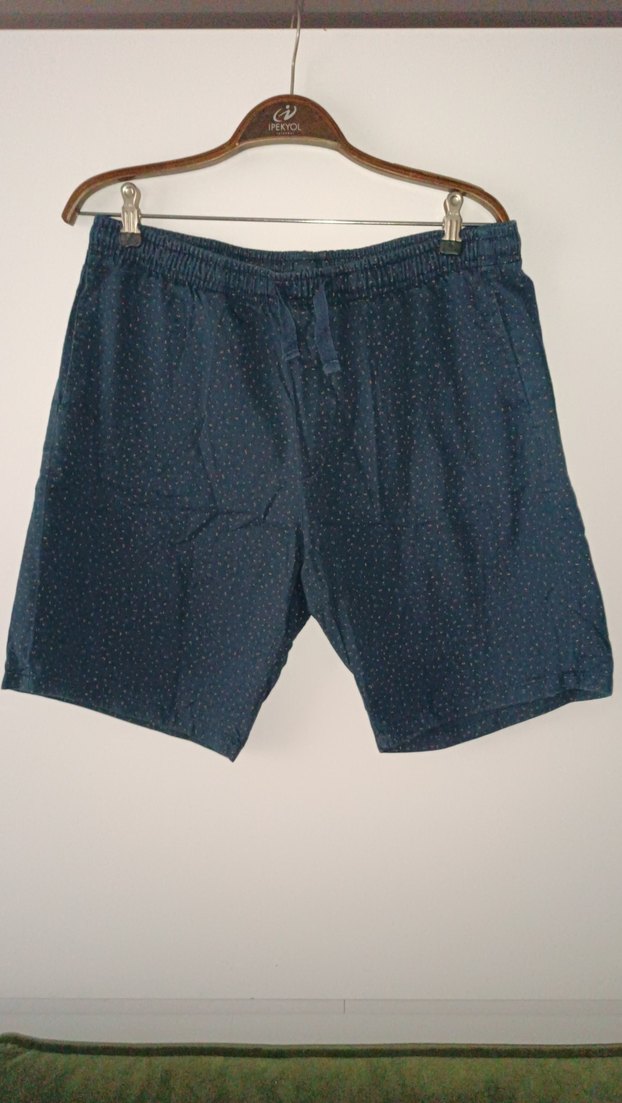 Pamuklu Erkek Şort - Görsel 5