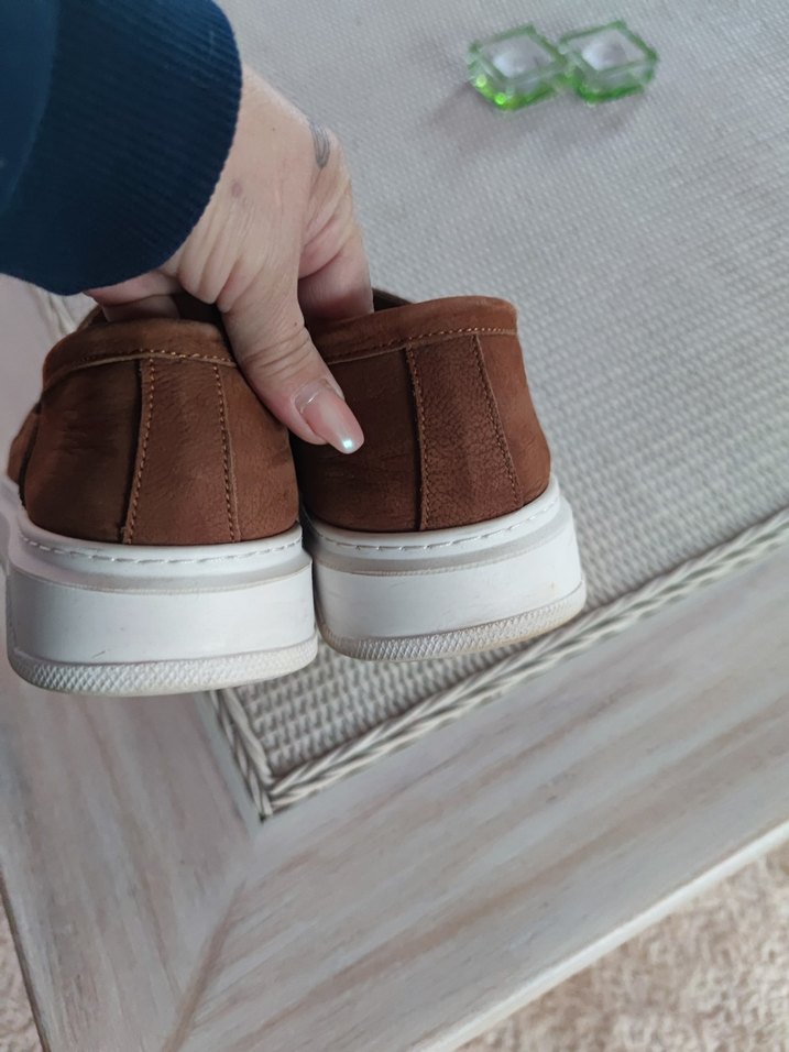 Erkek Kahverengi  Günlük Ayakkabı hakiki deri süet. - Görsel 3