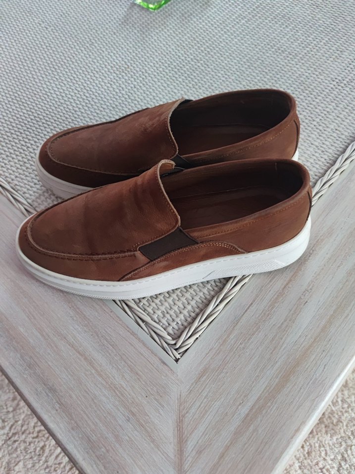 Erkek Kahverengi  Günlük Ayakkabı hakiki deri süet. - Görsel 2