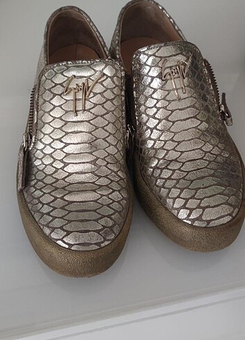 36 Beden altın Renk Zanotti italyan