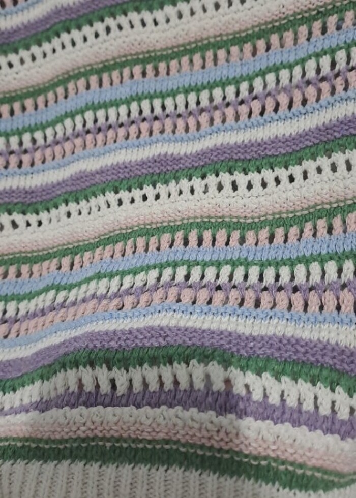 Renkli hırka - Görsel 3