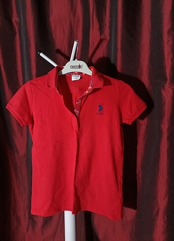 Polo kırmızı t-shirt 