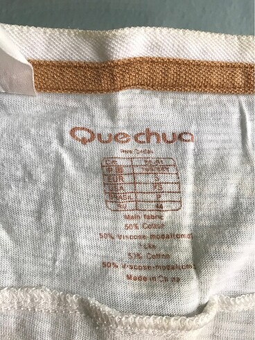 Quechua Beyaz tshirt