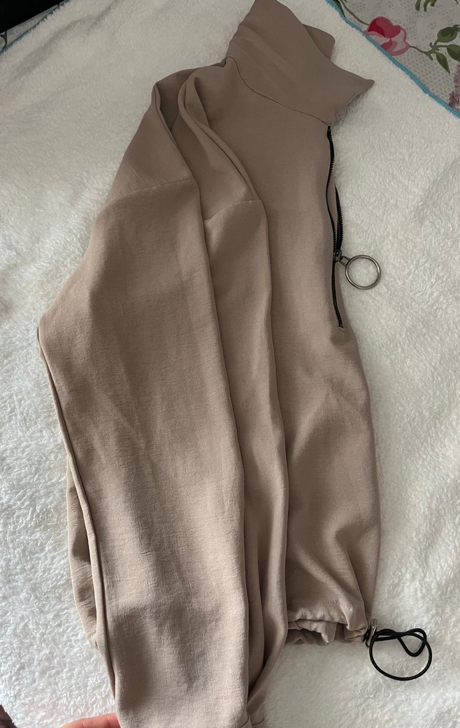 Bej Kedi Aksesuarı Fermuarlı Tasarım - Görsel 4