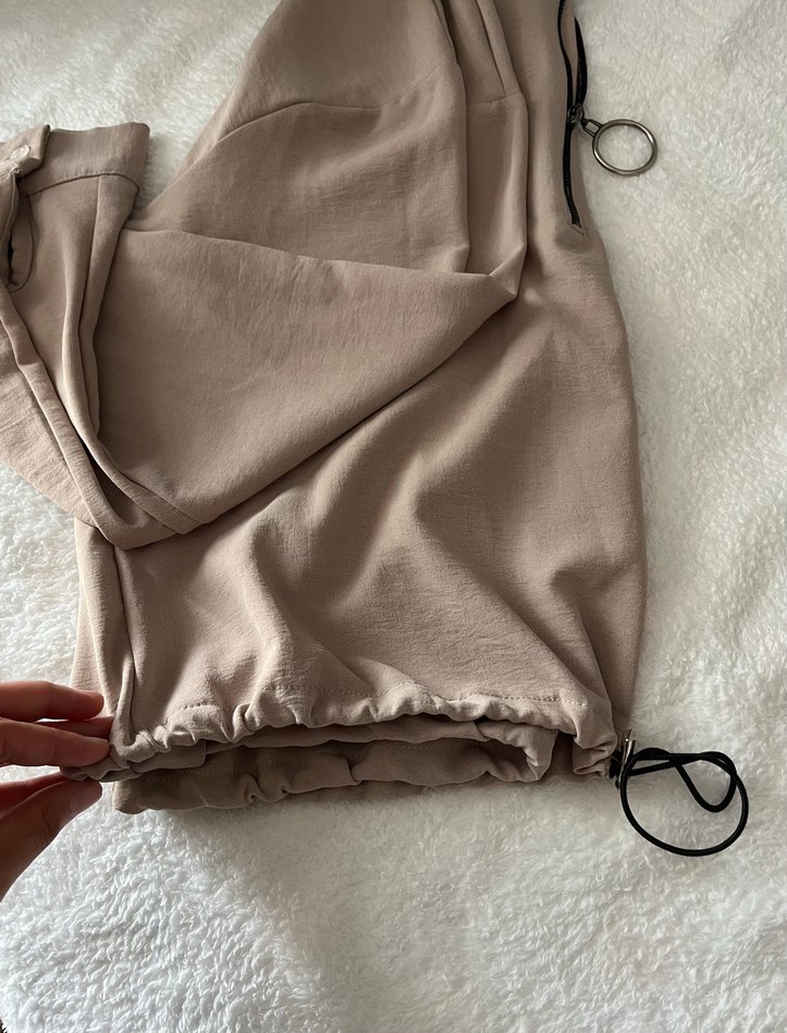 Bej Kedi Aksesuarı Fermuarlı Tasarım - Görsel 2