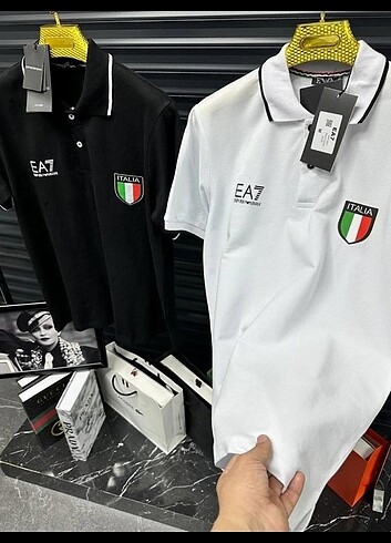 EA7 Polo Yakalı T-shirt 