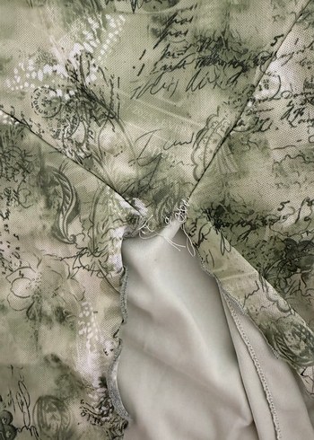 Yeşil Straplez Uzun Bohem Kadın Elbise - Görsel 4