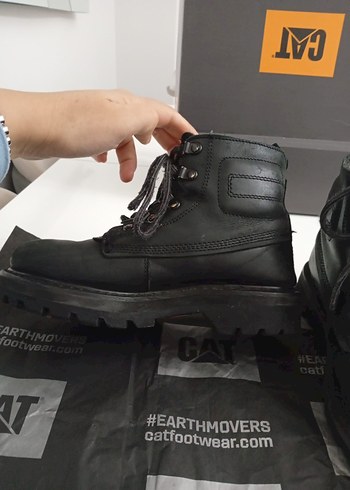 Siyah Deri erkek çocuk Bot - Görsel 3