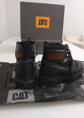 Siyah Deri erkek çocuk Bot - Görsel 4