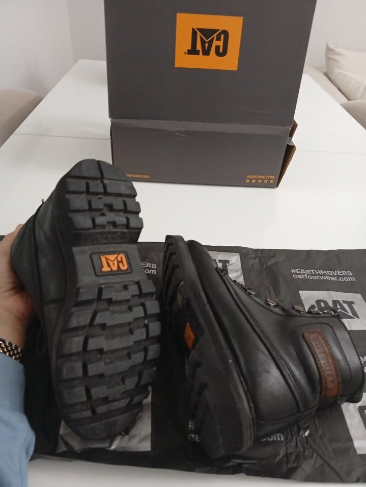 Siyah Deri erkek çocuk Bot - Görsel 2