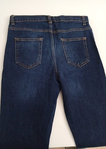 Kadın Lacivert Regular Fit Kot Pantolon - Görsel 7