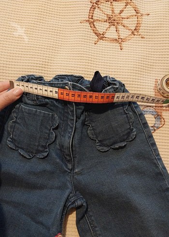 Jacadi Kız Kot Pantolon - Görsel 7