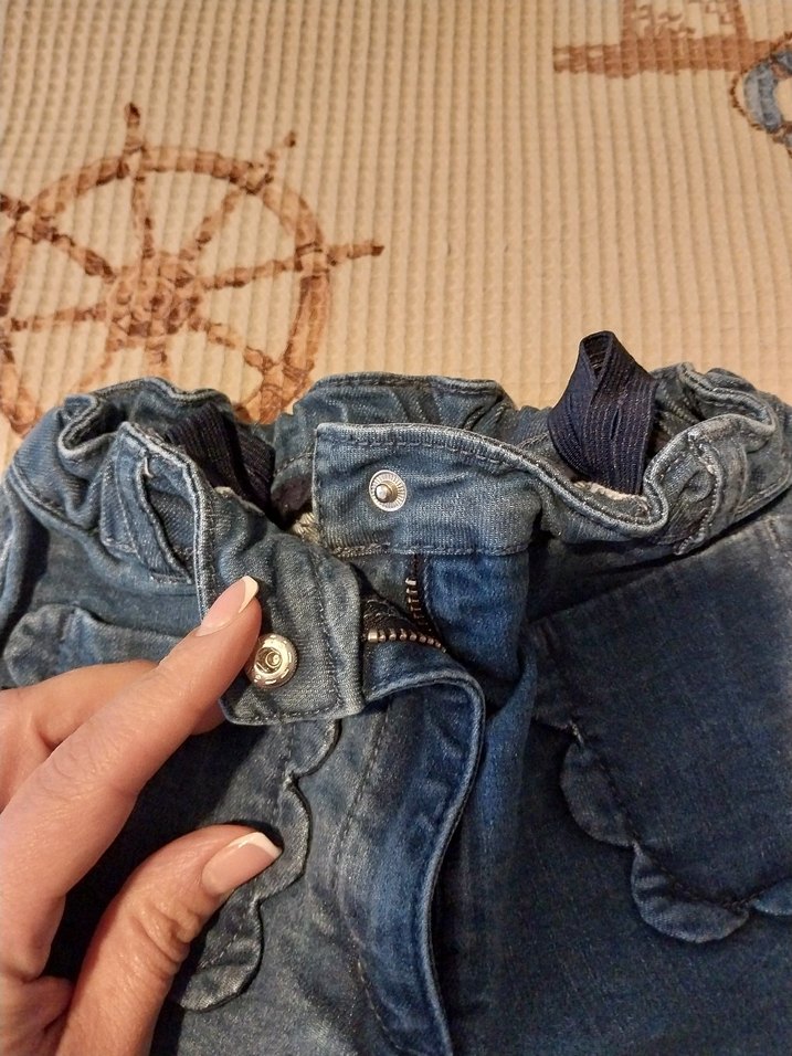 Jacadi Kız Kot Pantolon - Görsel 5