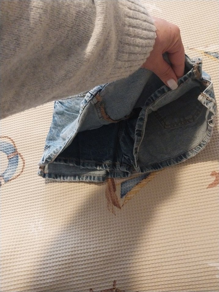 Kız Çocuk Kot Etek - Görsel 4