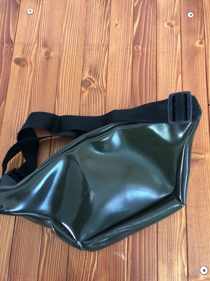 Kadın Haki Fermuarlı Crossbody Çanta - Görsel 4