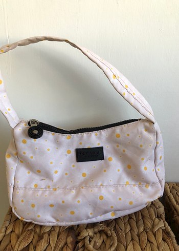 Bej Baskılı Kadın Omuz Çantası - Görsel 5