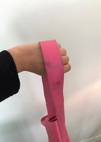 Pembe Kemer Detaylı Kadın Çanta - Görsel 3