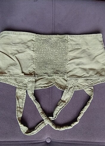 xl Beden haki Renk Kadın crop