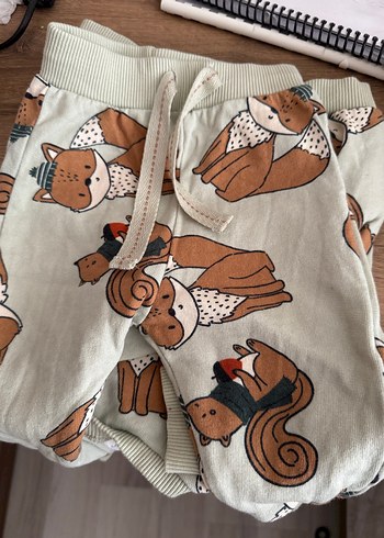 Kahverengi Desenli bebek ikili takım - Görsel 3