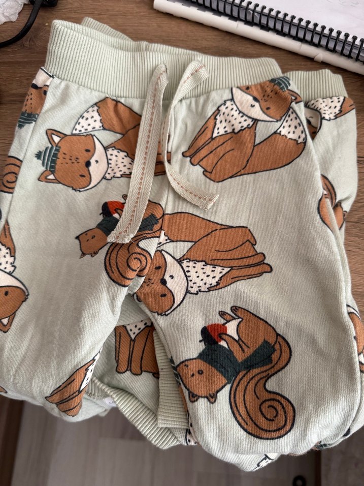 Kahverengi Desenli bebek ikili takım - Görsel 3