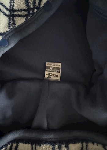 Ekose Desenli Gri Bebek Tulumu - Görsel 8