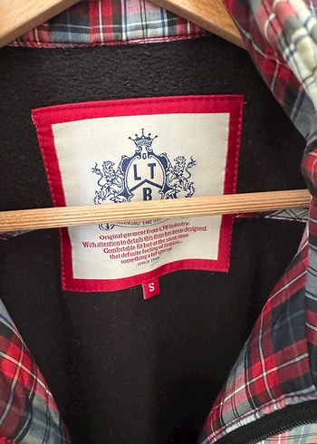 Bordo Ekose Desenli Kadın Ceket - Görsel 3