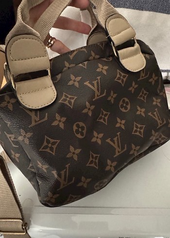 Kahverengi Deri Louis Vuitton Kadın Çanta - Görsel 3