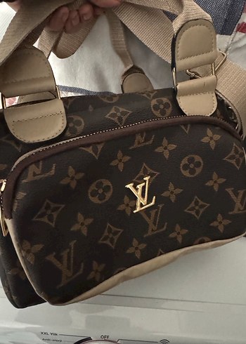 Kahverengi Deri Louis Vuitton Kadın Çanta - Görsel 4