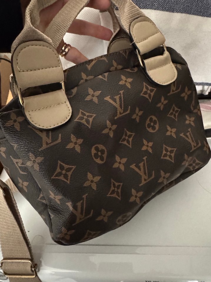 Kahverengi Deri Louis Vuitton Kadın Çanta - Görsel 3