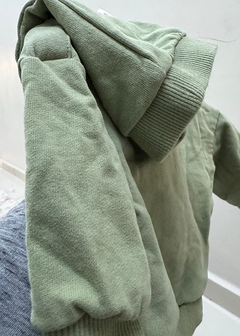 Erkek Çocuk Yeşil Baskılı Sweatshirt - Görsel 4