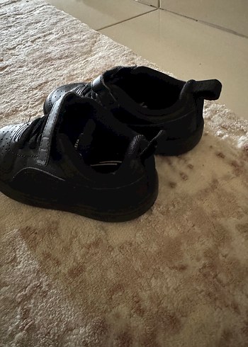 Siyah Erkek Çocuk Cırt Cırtlı Spor Ayakkabı puma - Görsel 7