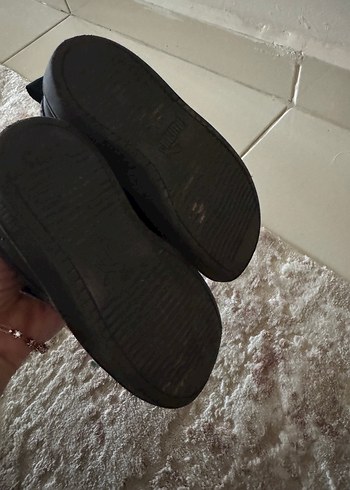 Siyah Erkek Çocuk Cırt Cırtlı Spor Ayakkabı puma - Görsel 5