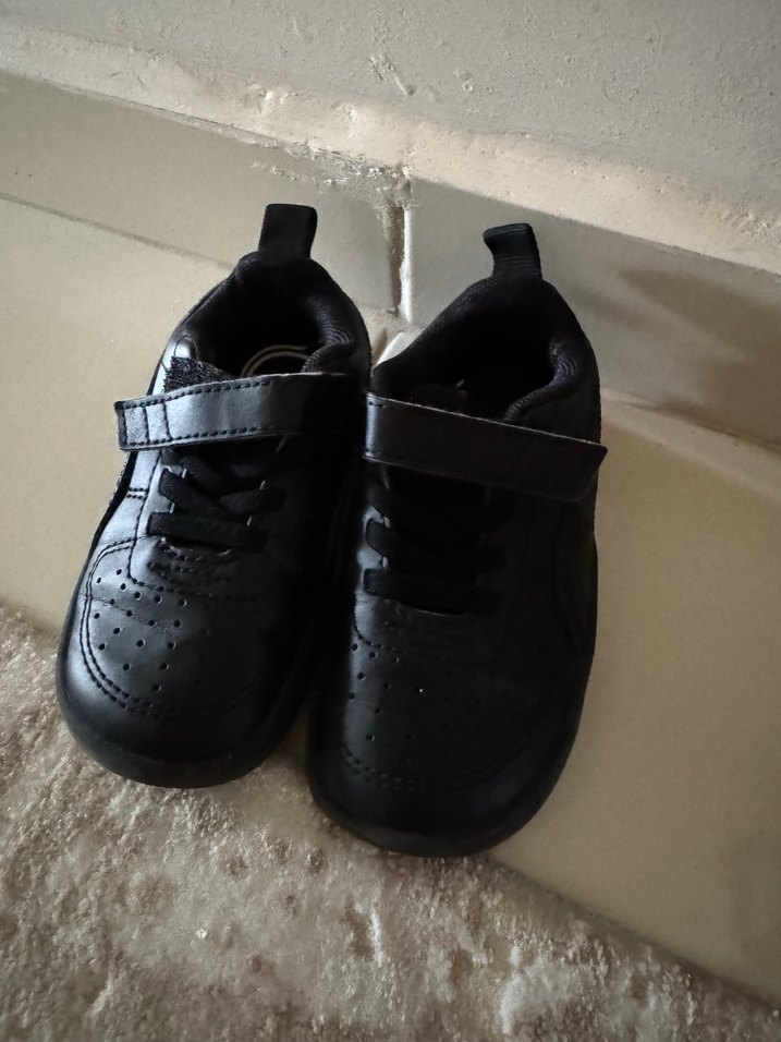 Siyah Erkek Çocuk Cırt Cırtlı Spor Ayakkabı puma - Görsel 2