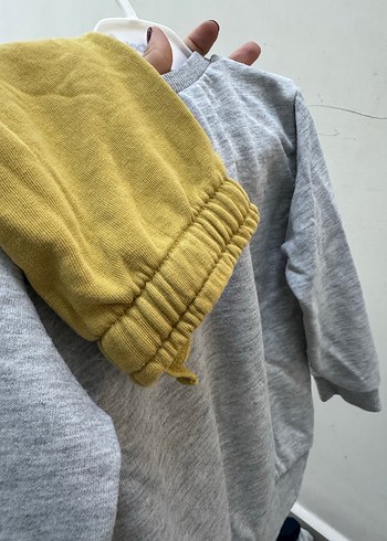 Gri Erkek Çocuk Uzun Kollu Sweatshirt - Görsel 3