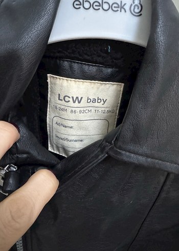 Erkek Çocuk Siyah Deri Biker Ceket - Görsel 2