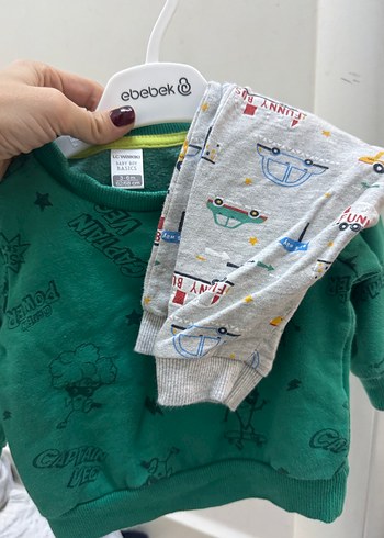 Yeşil Baskılı Erkek Çocuk Sweatshirt - Görsel 3