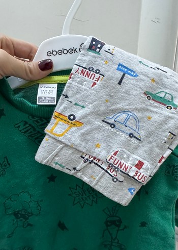 Yeşil Baskılı Erkek Çocuk Sweatshirt - Görsel 6