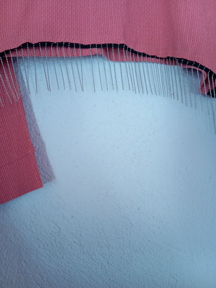 Pembe Uzun Salaş Kadın Elbise - Görsel 3