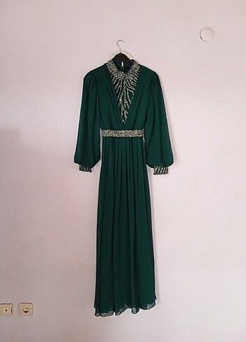 Kadın uzun abiye - Görsel 2