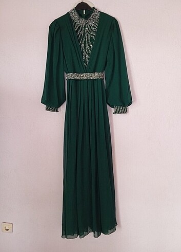 Kadın uzun abiye - Görsel 3