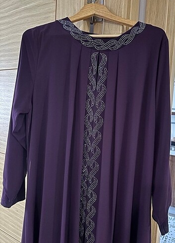 Tesettür abiye elbise - Görsel 3