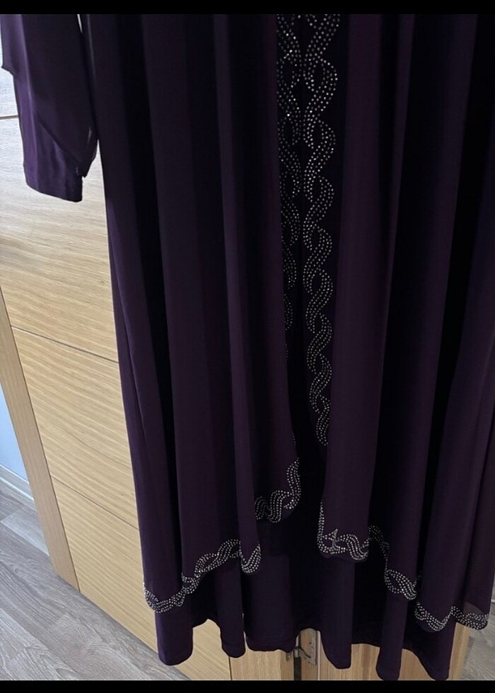 Tesettür abiye elbise - Görsel 4