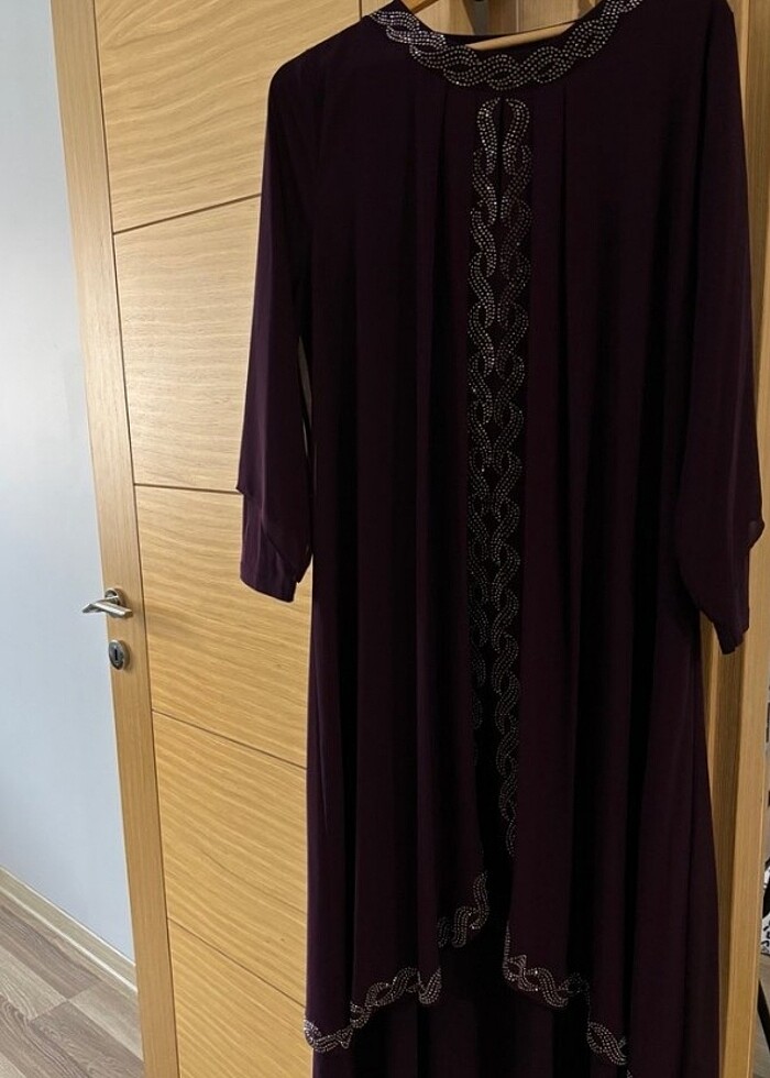 Tesettür abiye elbise - Görsel 2