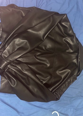 Lcw Kadın Siyah Deri Biker Ceket - Görsel 2