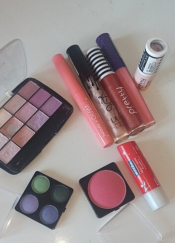 Gloss far paleti allık ruj lip balm