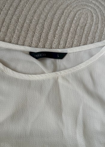 Kadın  Beyaz Uzun Kollu Bluz - Görsel 3