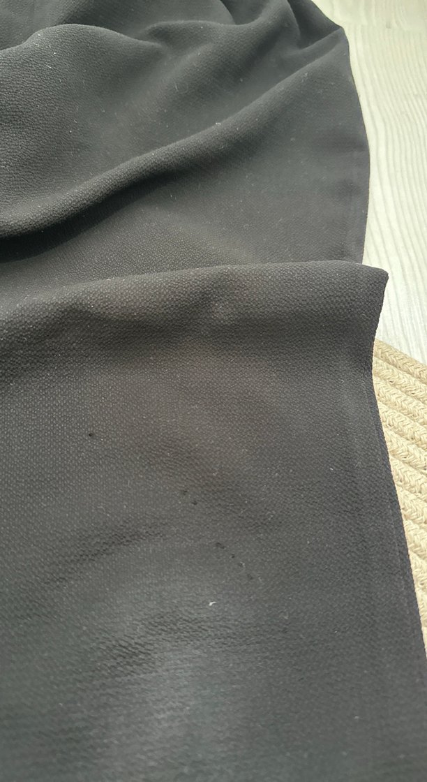 Kadın Siyah Bol Kesim Pantolon - Görsel 2